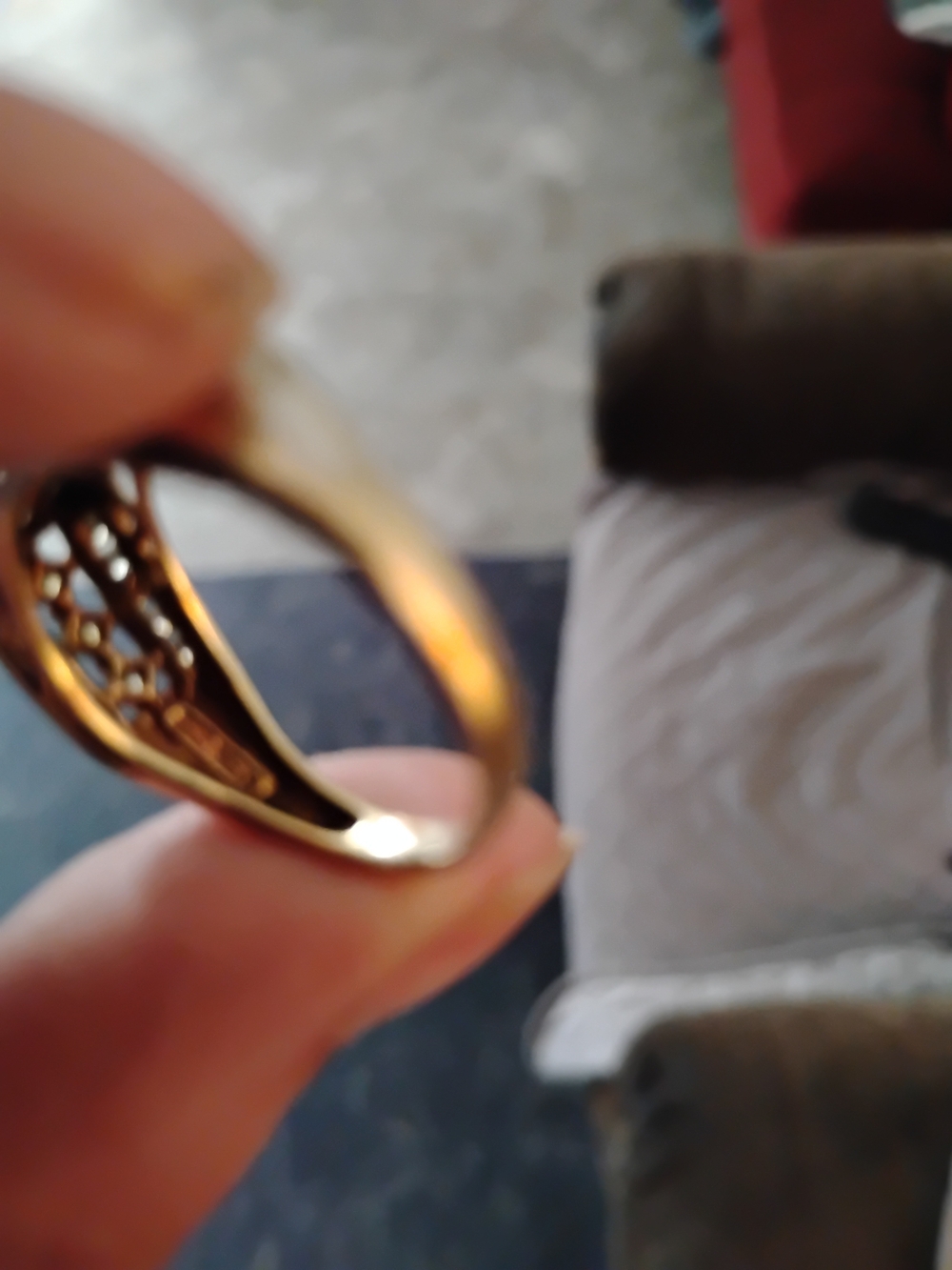 Gold Women's Fashion Ring - Brand Unknown